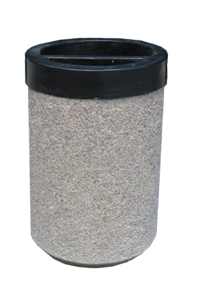 Round Dustbin with Fibreglass lid.