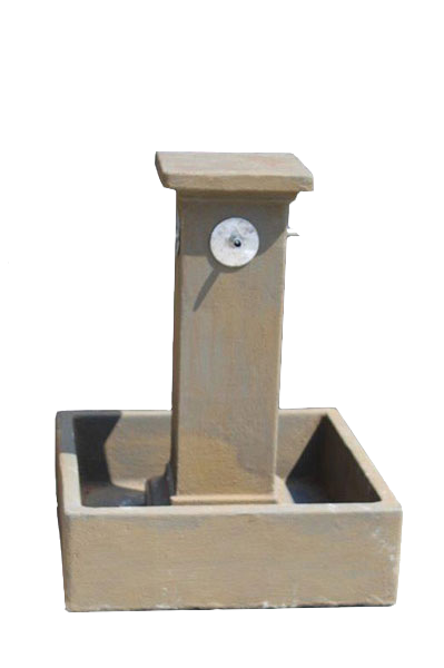 La Piazza Fountain and 1m Square dam
