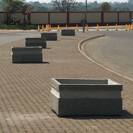 Flower Pots 1m x 1m x 500 - Christian Family Church - Atlas Road, Boksburg