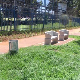 Roadtech Project - Benches, Steel Bollards and Steel Bins